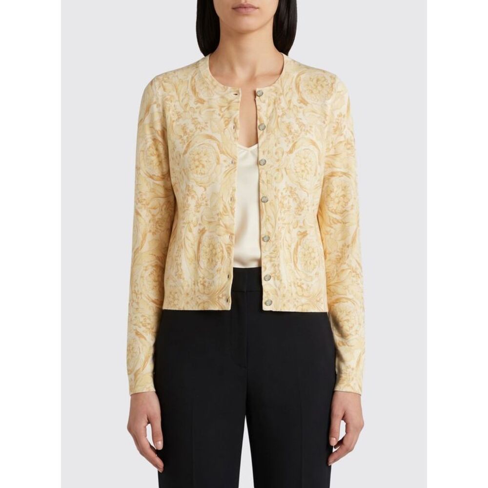 Versace Sweater Woman Yellow